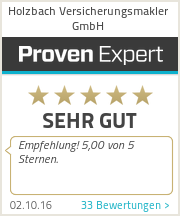 Erfahrungen & Bewertungen zu Holzbach Versicherungsmakler GmbH
